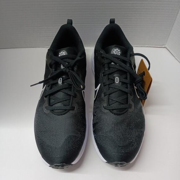 Nike Downshifter 12 Men’s Shoes Black/White Size 10.5 NWOB